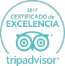 Certificado de excelencia Tripadvisor